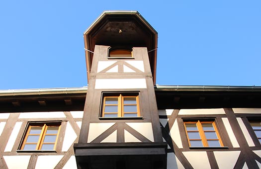 Blick zum Erker-Fenster (Foto @NK)