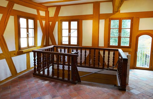 Balustrade im Treppenhaus (Foto @MD)